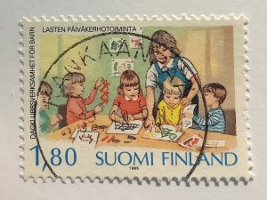 Finland 1988 Scott 782 used - 1.80mk, 40th Anniversary of Day Nurseries