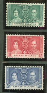 Cayman Islands #97-99 Unused Single (Complete Set)