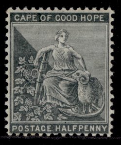 SOUTH AFRICA - Cape of Good Hope QV SG28, ½d grey-black, M MINT. Cat £40.