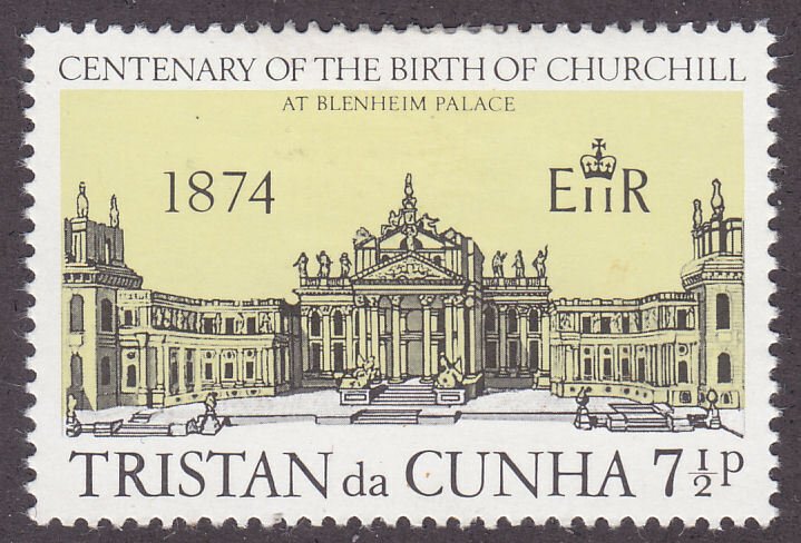 Tristan Da Cunha 196 Sir Winston Churchill 1974