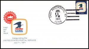 US 1396 USPS East Patchogue,NY USPS U/A FDC