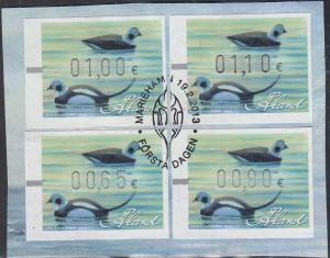 Aland - Vending Stamp on Piece 2013,2014 Sett