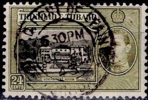 Trinidad & Tobago; 1938; Sc. # 58; O/Used Single Stamp