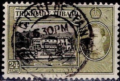 Trinidad & Tobago; 1938; Sc. # 58; O/Used Single Stamp