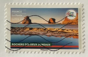 France 2021 Scott 6069 used - Land of tourism, Landscape, Rocks of the Two Twins