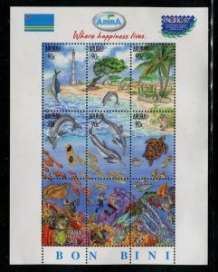 Aruba 150, MNH, 1997. Marine Life. x29372