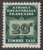 J3,Mint French Equatorial Africa