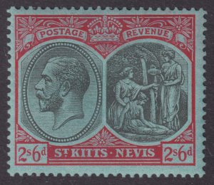 ST KITTS-NEVIS 50  MINT HINGED OG * NO FAULTS VERY FINE! - NUY