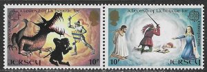 Jersey ~ Scott # 272a ~ MNH ~ Europa (Legends)