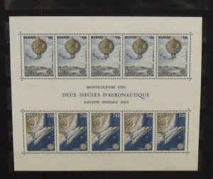 12723   MONACO   MNH # 1369a     Souvenir Sheet               CV$ 20.00