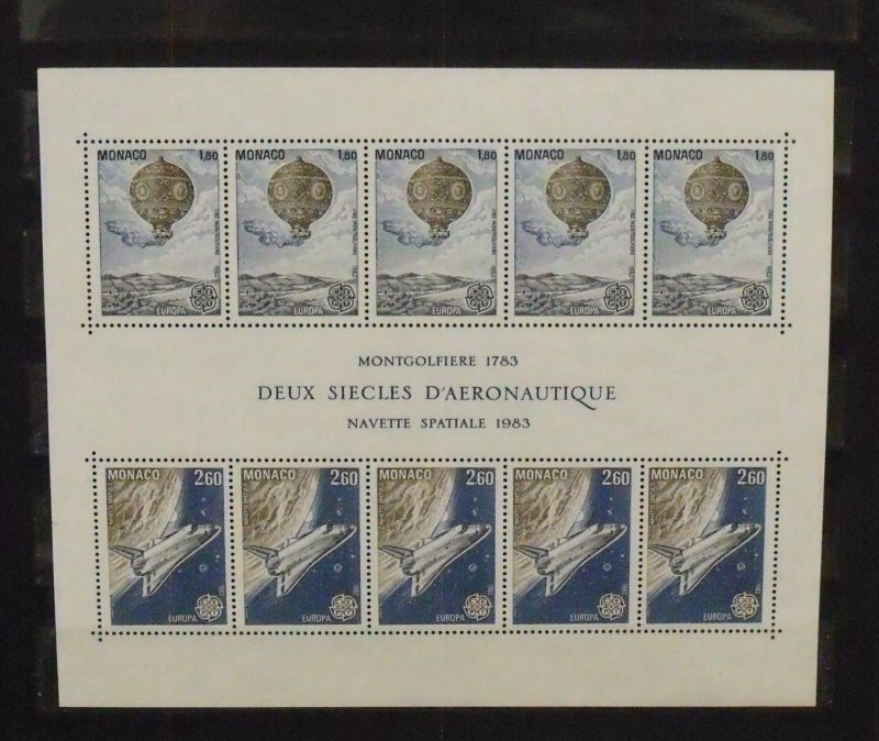 12723   MONACO   MNH # 1369a     Souvenir Sheet               CV$ 20.00