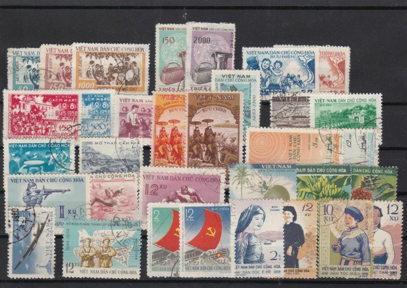 vietnam 1958-60 stamps  ref 12472