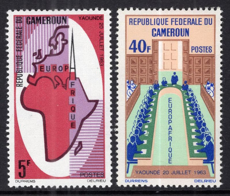 Cameroun 420-421 MNH VF