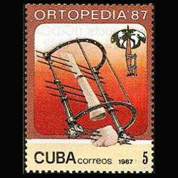 CUBA 1987 - Scott# 2944 Orthoppedists Set of 1 NH