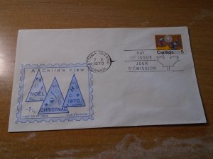 Canada  #  522  FDC Rose Craft