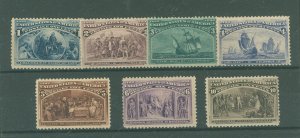 United States #230-237  Multiple