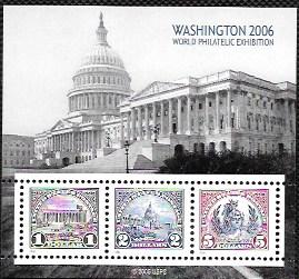 US #4075 World Philatelic Expo. Mini Sheet