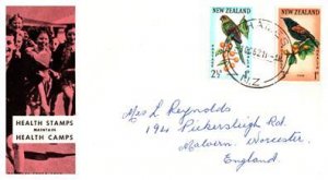 New Zealand, Worldwide First Day Cover, Birds