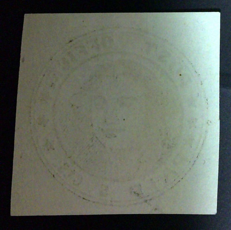 Scott#7X1 - 5c Black, bluish - Washington - Forgery - Millbury, Mass