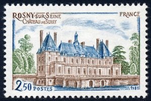 France 1981 2f.50 Tourist Publicity - Château de Sully SG2408 MNH