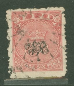 Fiji #39v Used Single