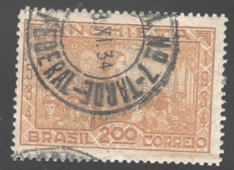 Brazil Scott 394 used stamp