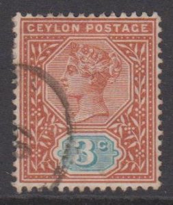 Ceylon Sc#132 Used
