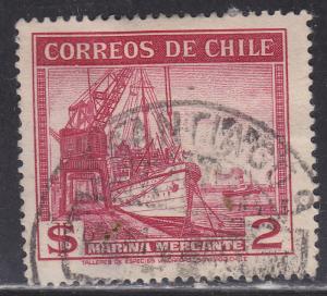 Chile 207 Mercantile Marine 1938