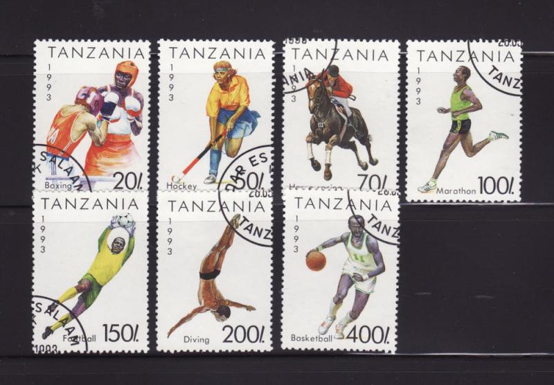 Tanzania 1018-1024 Set U Sports