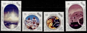Vanuatu Stamp #507-510 USED VFU SET MOON LANDING