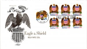 #2602 Eagle and Shield Coil  – Artmaster Cachet