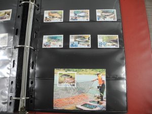 CUBA(2002-2008), Stamp Collection in stock pages(Kenmore binder)