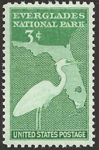 # 952 MINT NEVER HINGED EVERGLADES NATIONAL PARK