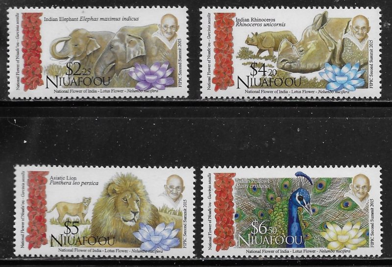 Niuafo'ou Scott #'s 335 - 338 MNH