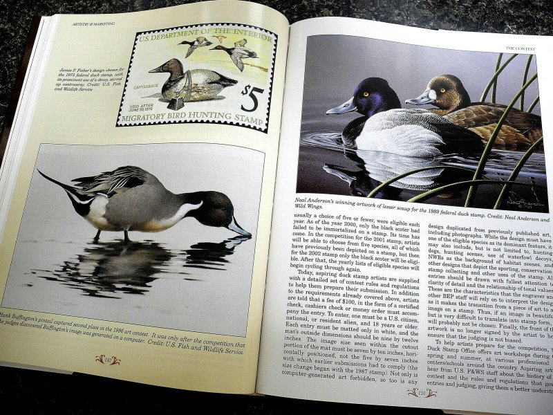 The Duck Stamp Story by Eric Jay Dolin & Bob Dumaine - Soft Cover 206 Pages