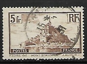 France - Mont-Saint-Michel (Die I) - Scott #249 - F-VF - USED