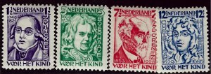 Netherlands SC B33-B36 Mint F-VF. some thin spots...Worth the bargain!!