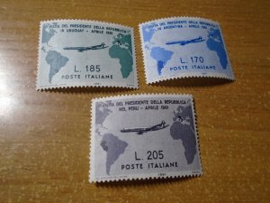 Italy  #  832-34  MNH