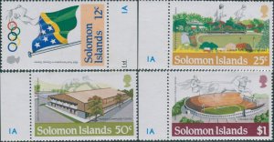 Solomon Islands 1984 SG528-531 Olympic Games set MNH