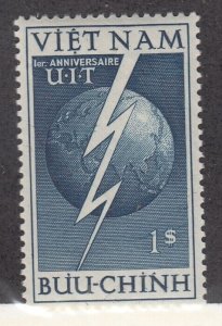 South Viet Nam Sc 17 NH issue of 1952 - ITU