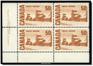 Canada - 465A PB #1 LL MNH - Summer's Stores, by John Ensor (1967)  CV 2...