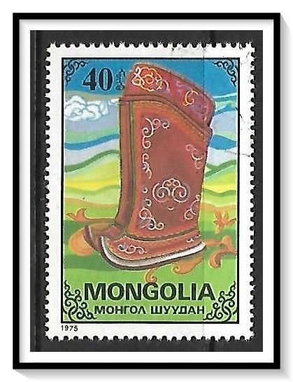 Mongolia #868 National Handicraft CTO