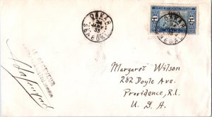 Senegal 1.00F Senegalese Preparing Food Overprinted 1.50F 1933 Dakar, Senegal...