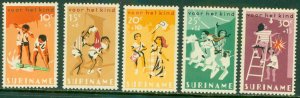 SURINAME B127-31 MNH BIN $1.25