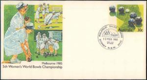 Australia, Worldwide First Day Cover, Sports, Postal Stationery