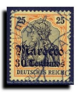 Germany-Offices in Morocco Scott #37