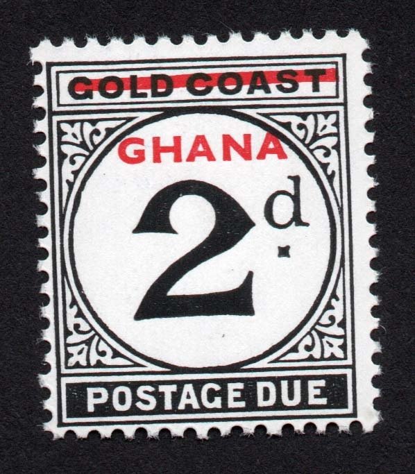 Ghana Scott #J1-J5 Stamps - Mint Set