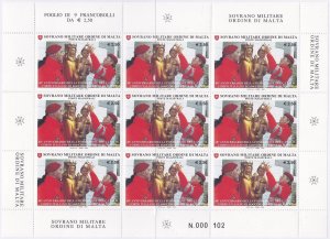 2010 SMOM - No. 1009/1012 9 MNH/** Mini Sheet