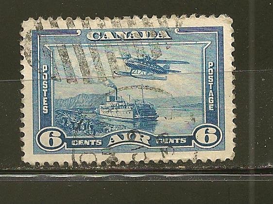 Canada C6 Sea Plane Airmail Used