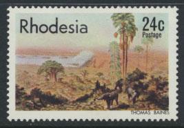Rhodesia   SG 548   SC# 386   MH Landscape Paintings see details 